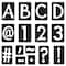 Trend Black 4in. Tiles Uppercase Ready Letters, 300PK T79308 - alternate 4
